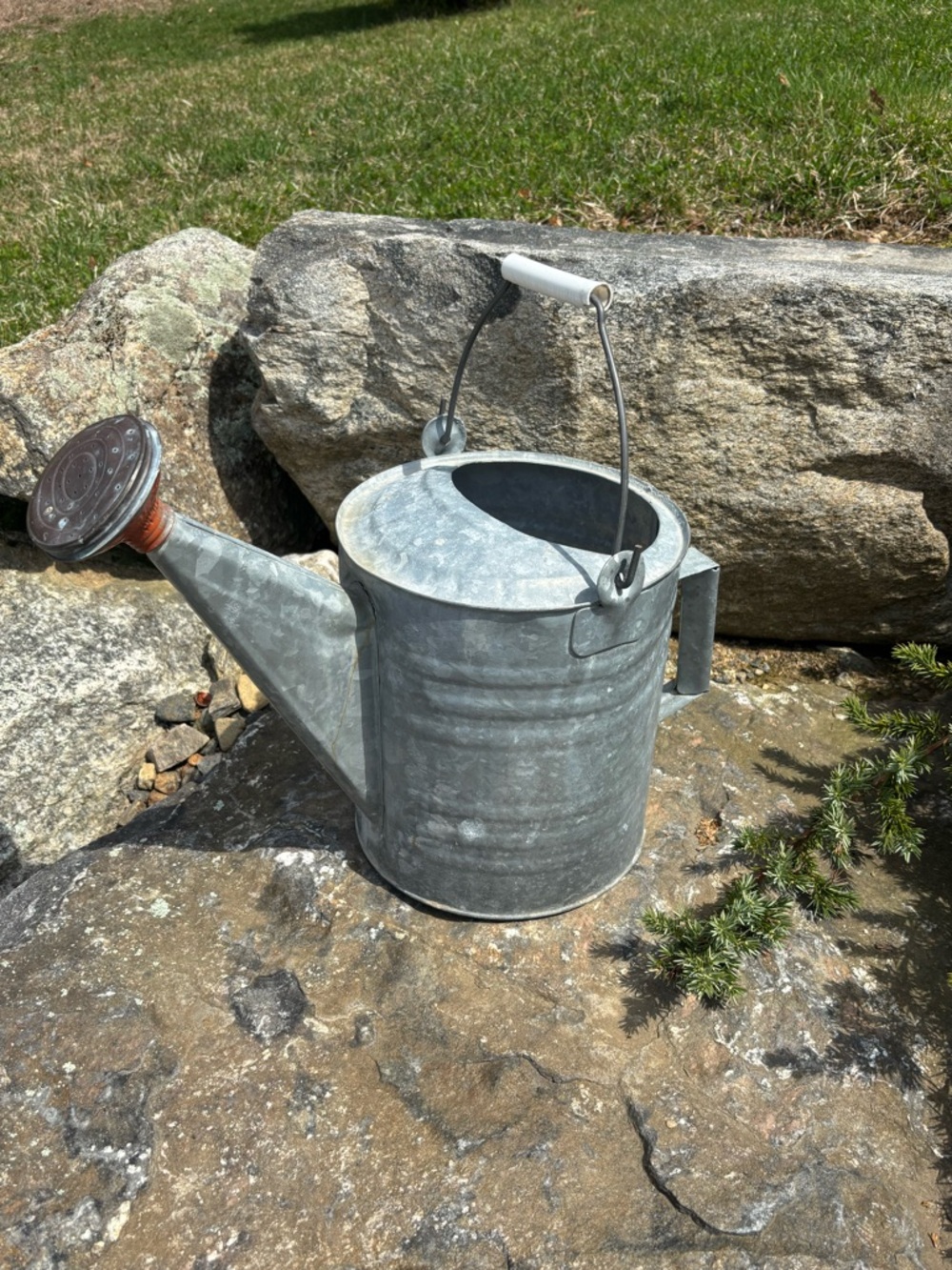 Galvanized Watering Can
